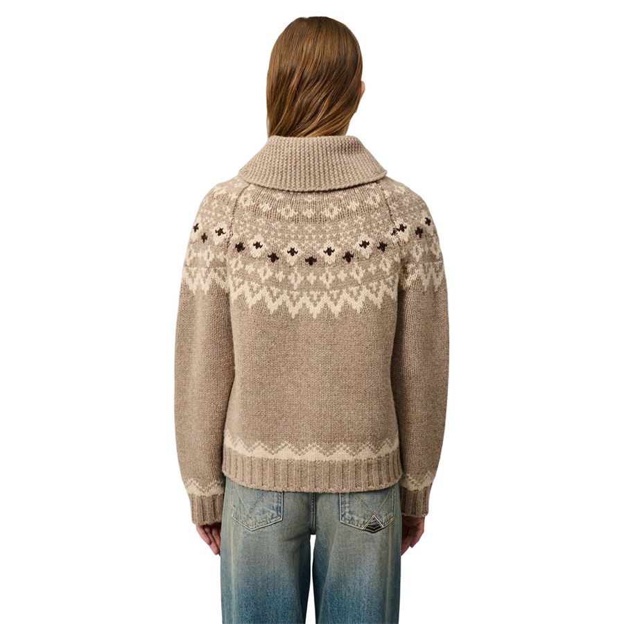 Norway cardigan old glory in lana da donna Roy Rogers | ROG0162CV59XXXXC0010